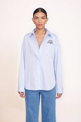 CUSTOM x C.BONZ CLASSIC OVERSIZED SHIRT | OXFORD BLUE