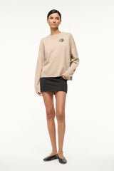 CUSTOM  x C.BONZ SERRANO CASHMERE SWEATER | STONE