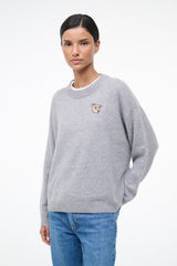 CUSTOM  x C.BONZ SERRANO CASHMERE SWEATER | HEATHER GREY
