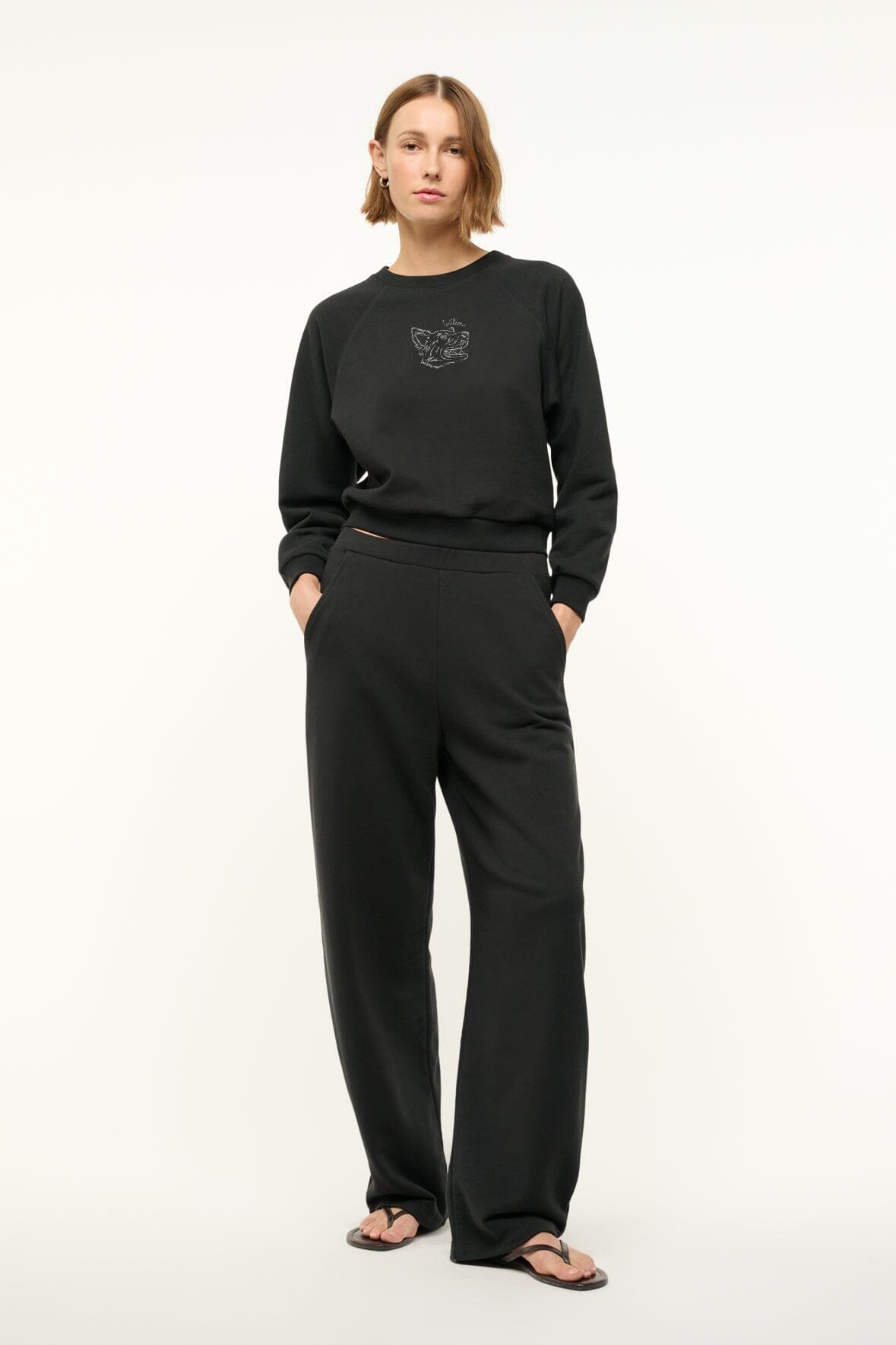 CUSTOM  x C.BONZ ENDURANCE SWEATSHIRT | BLACK