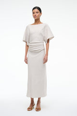 AMELIE LINEN DRESS | NATURAL
