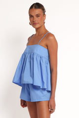 Serina Short Set - Blue
